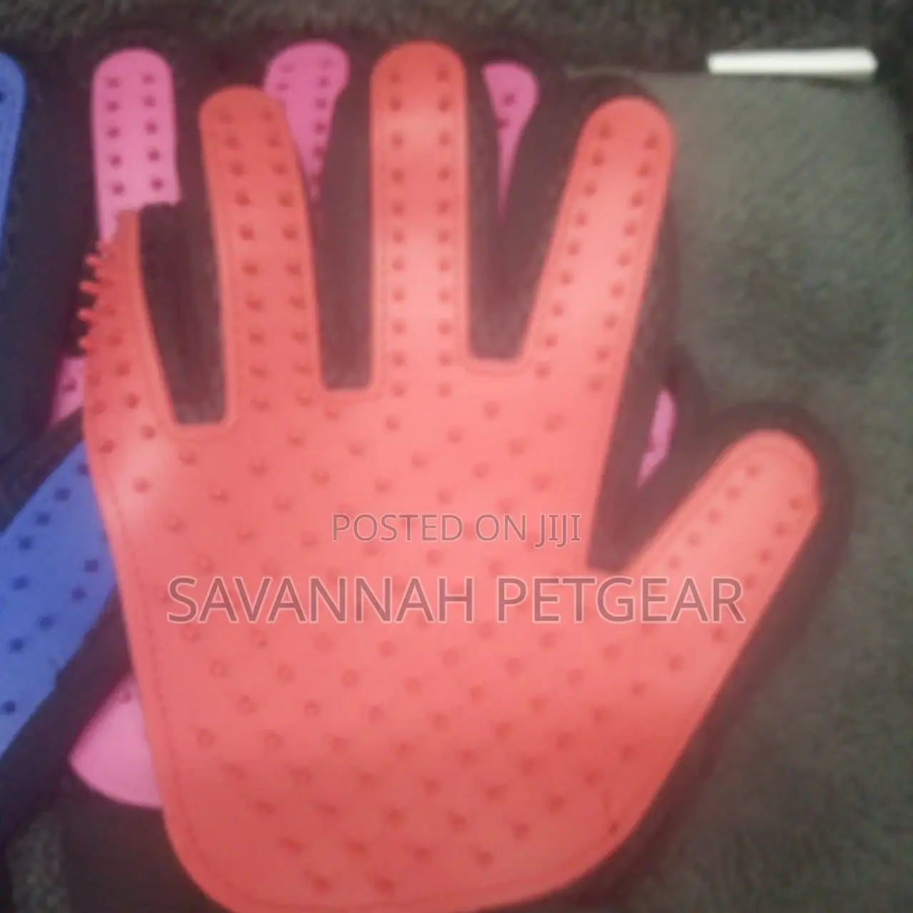 Pet Grooming and Massage Glove