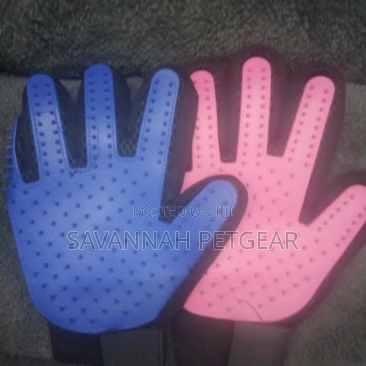 Pet Grooming and Massage Glove