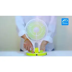 HT-5580 Portable Light With Mini Fan