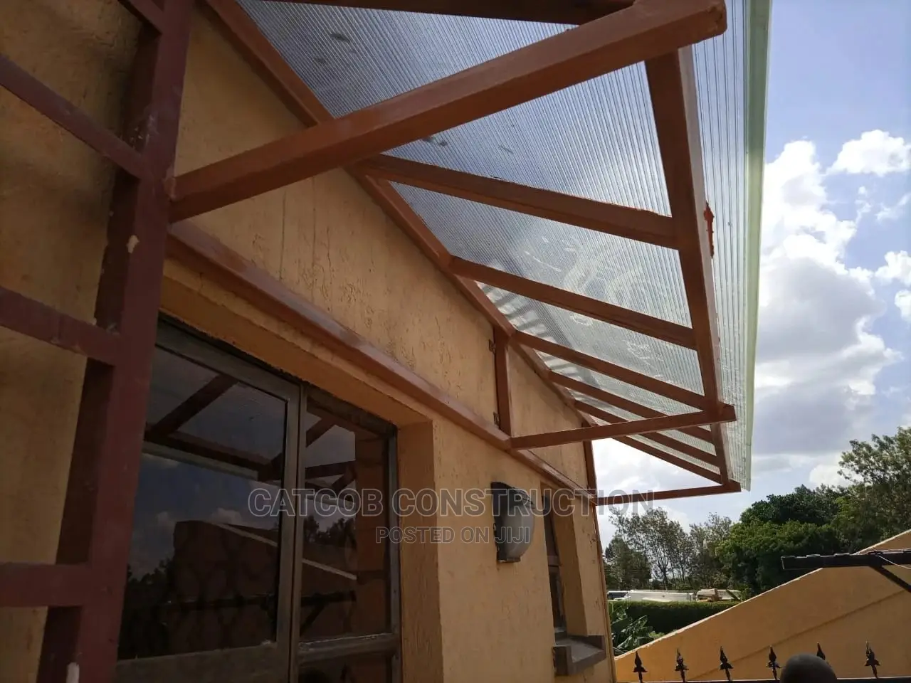 Balcony Clear Waterproof Shade