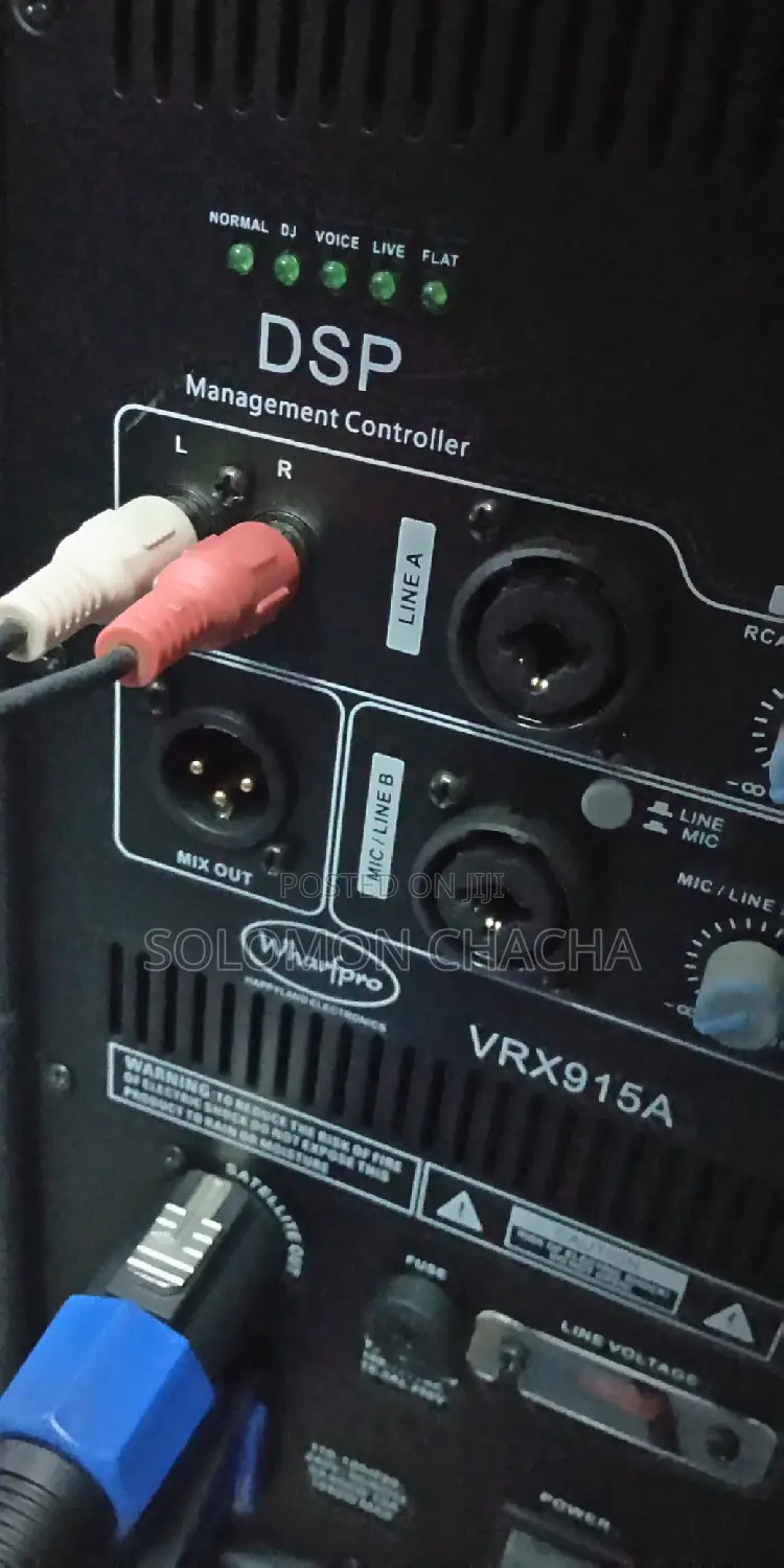 Wharfpro VRX915A Inbuilt Amps Both Speaker Tweater And Bass