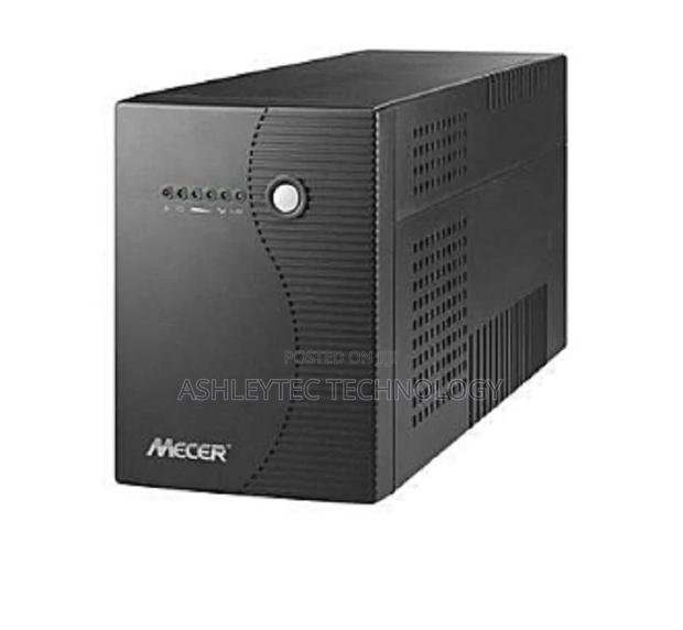 MECER 650VA Line Interactive UPS Black - main view