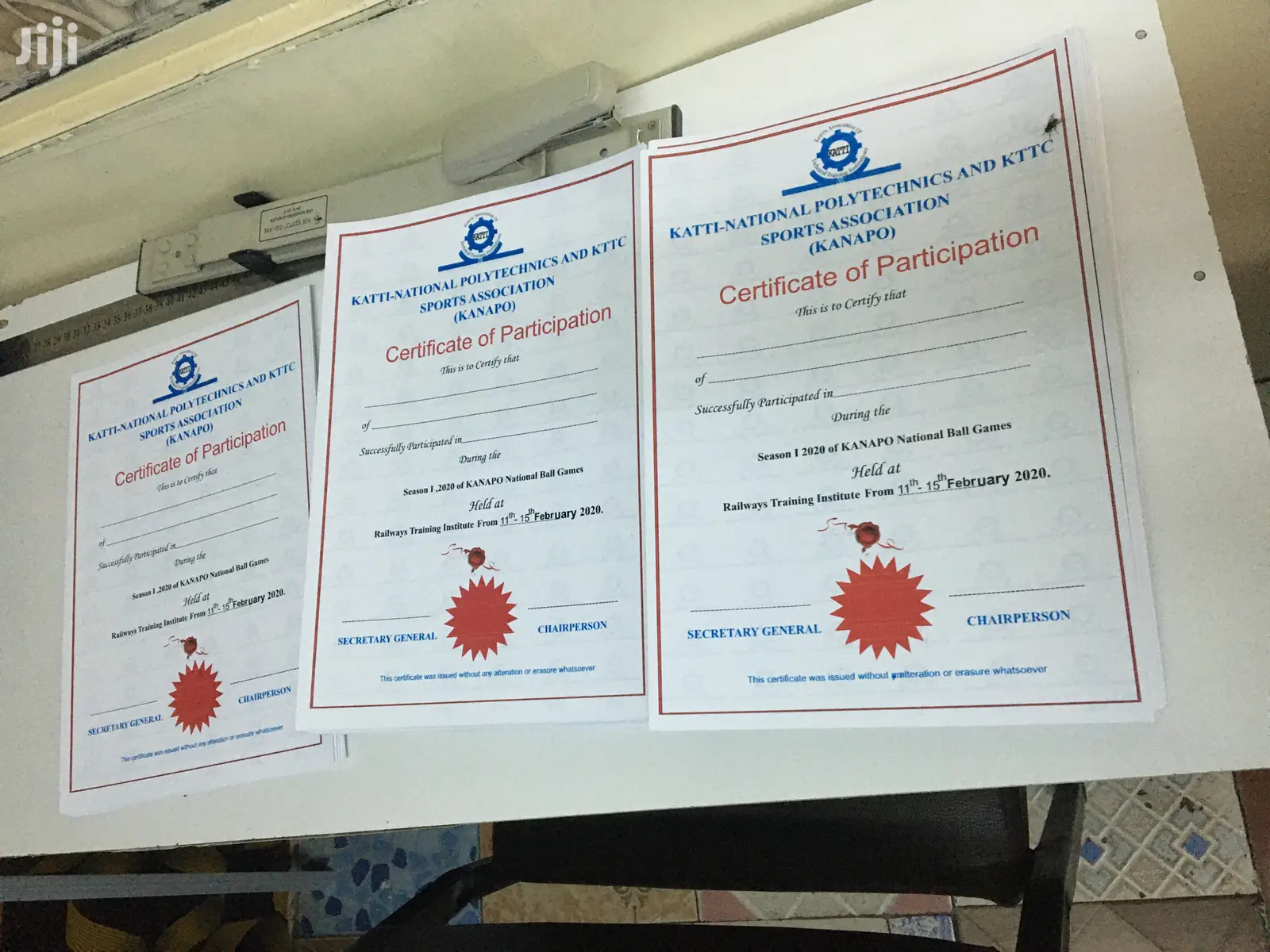 Certificates Printing