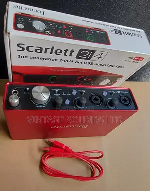 Focusrite Scarlet 2i4 Usb Audio Interface Soundcard