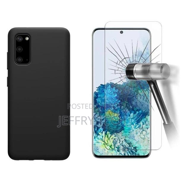 Samsung GALAXY S20 Case W/ 2X Tempered Glass Screen Protecto