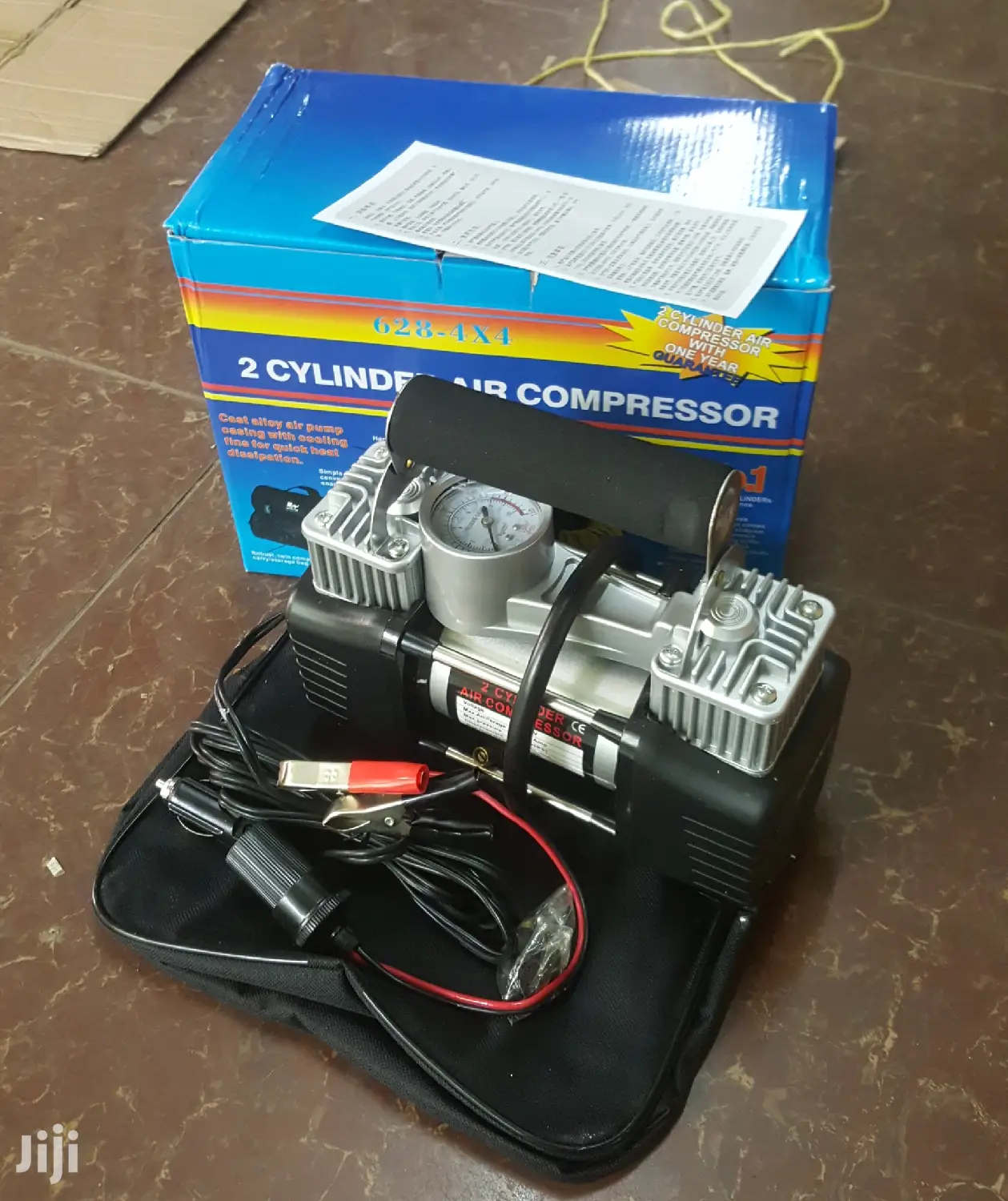 New Double Cylinder Air Compressor, Free Delivery Within Cbd
