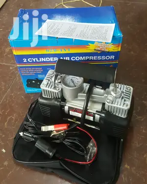 Double Cylinder New Air Compressor, Free Delivery Within Cbd