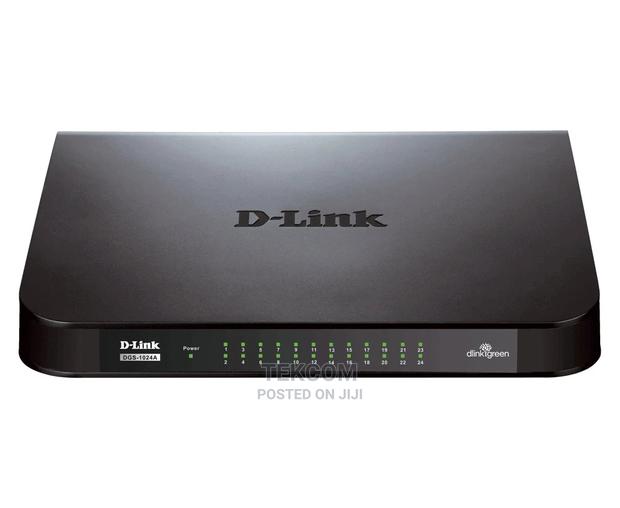 24-port Unmanaged Gigabit Switch DGS-1024A - thumbnail 2