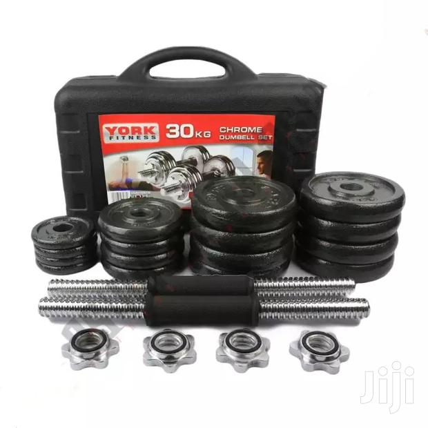 30kg Dumbbells Set With Case - main view