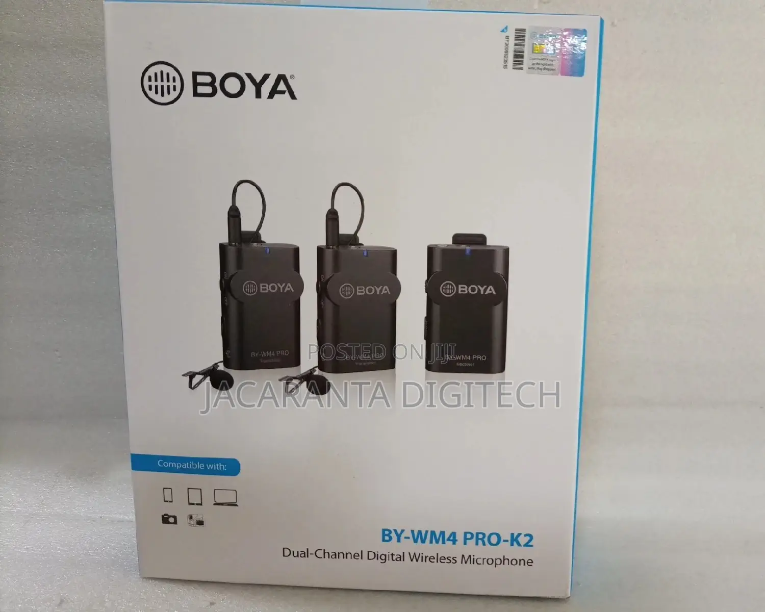 BOYA BY-WM4 PRO-K2 Two-Person Camera-Mount Wireless Mic