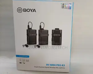BOYA BY-WM4 PRO-K2 Two-Person Camera-Mount Wireless Mic