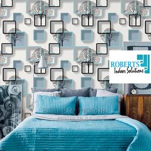 White and Blue 3D Wall Papers - thumbnail 2