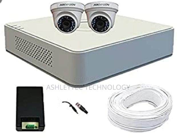 Two CCTV Camera 720p Complete Cameras Sale Only - main view
