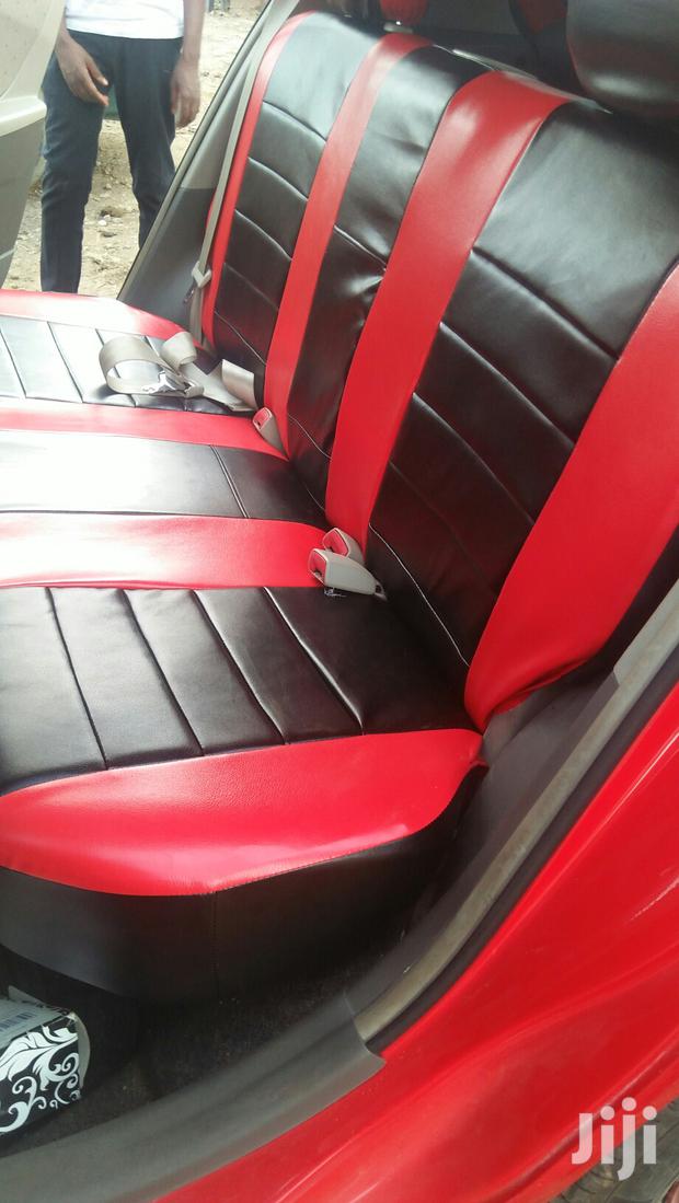 Black And Red Car Seat Covers - thumbnail 3