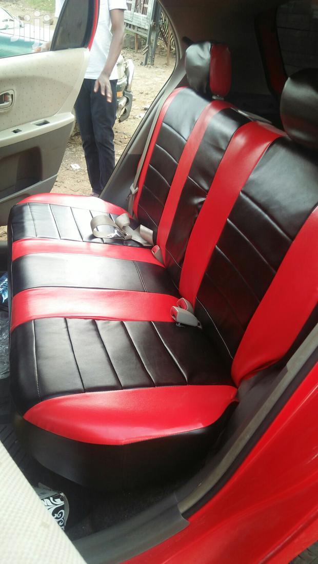 Black And Red Car Seat Covers - thumbnail 6