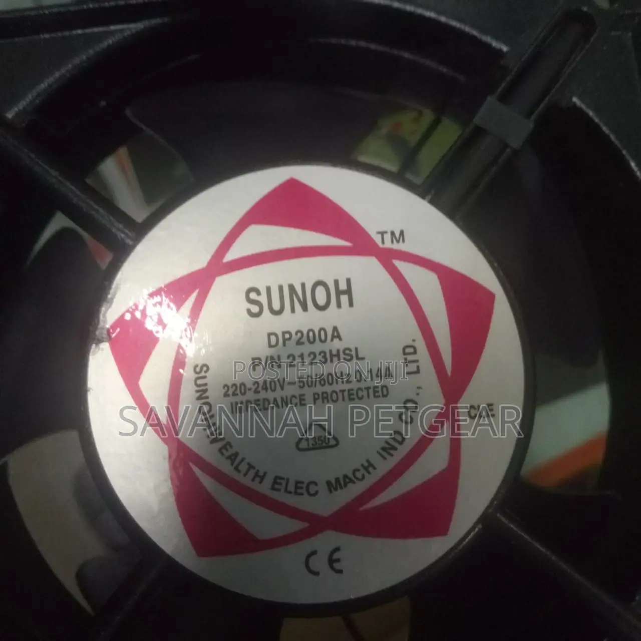 Original Incubator Extractor Exhaust Fan