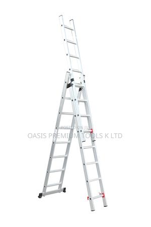 3 Section Extension 9 Mtr Ladder - thumbnail 2