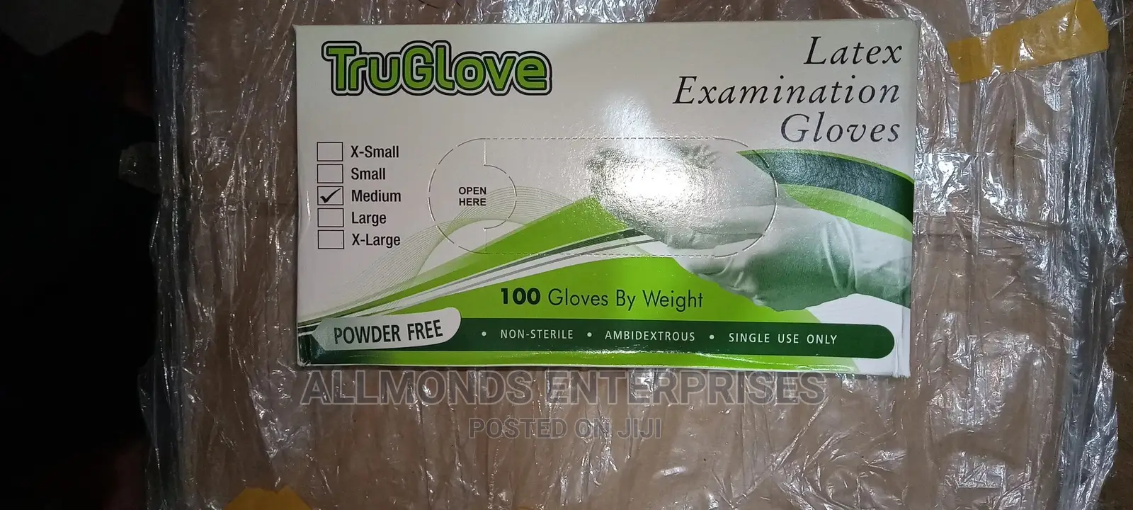Powder Free Latex Examination Gloves