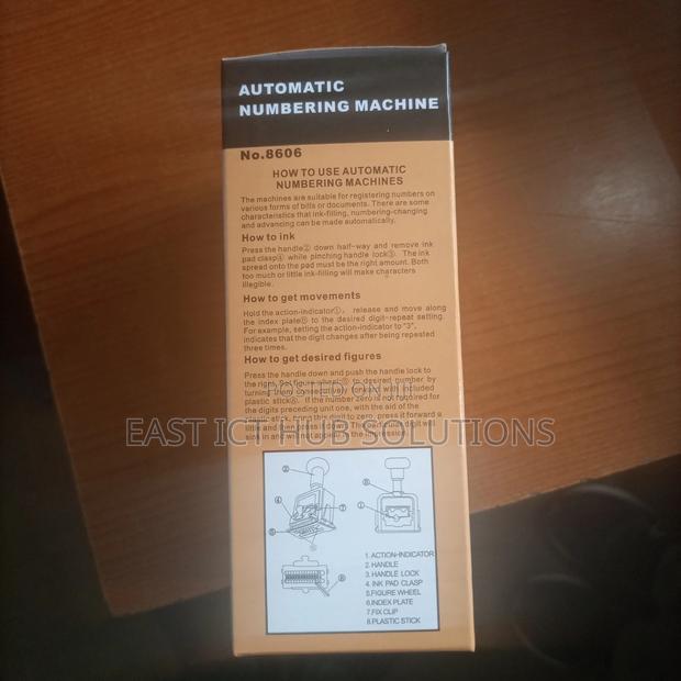 Automatic Numbering Machine 6 Digits - main view
