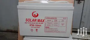 Solarmax Deep Cycle Solar Gel Battery 6fm- 150ah