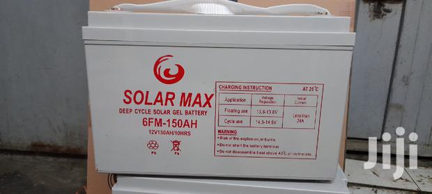 Solarmax Deep Cycle Solar Gel Battery 6fm- 150ah - thumbnail 2