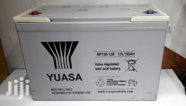 Yuasa Valve Regulated Lead Acid Battery 12v 150ah