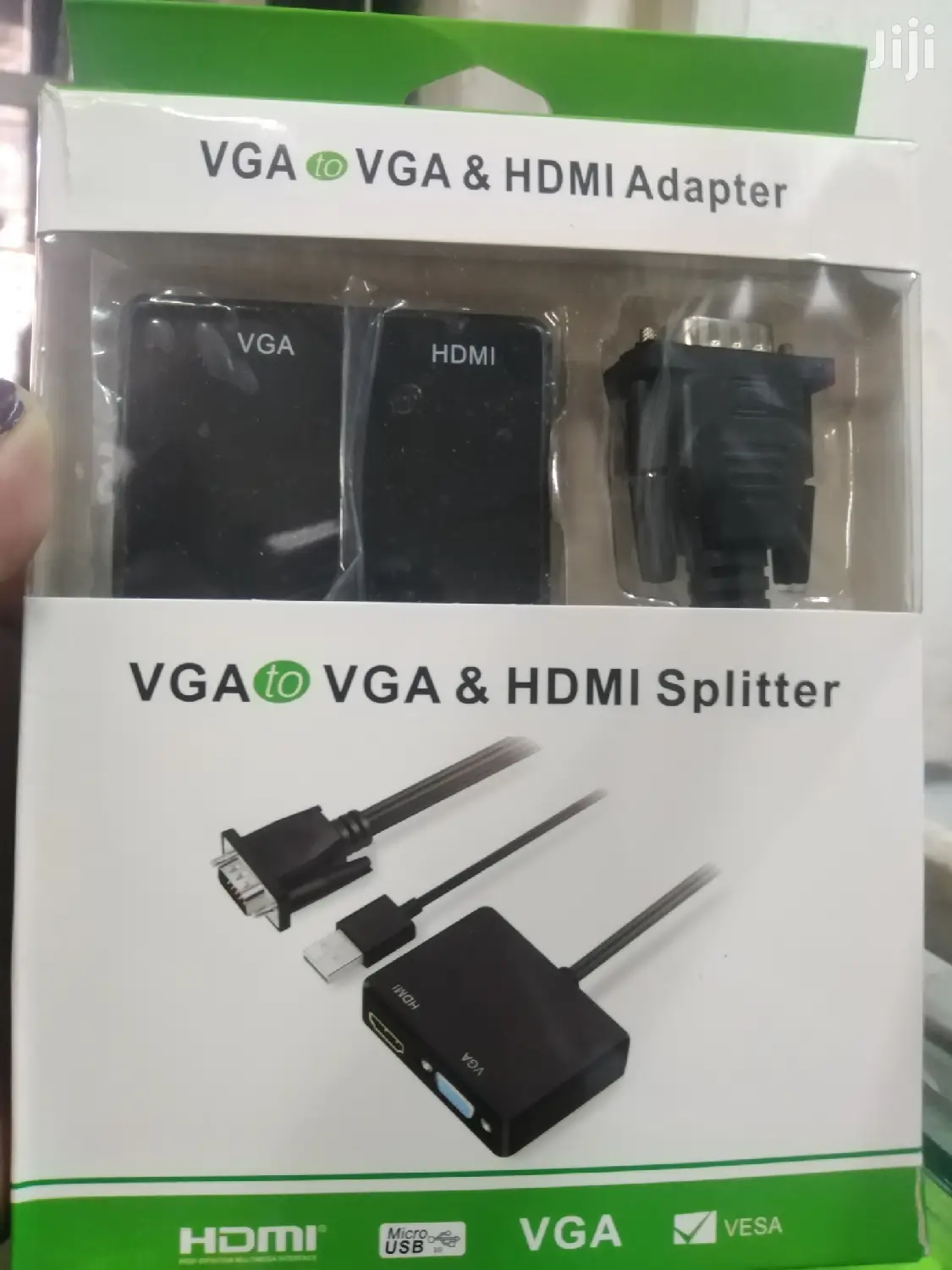 Vga To Hdmi +Vga Adapter