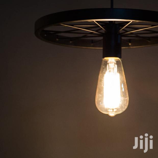 Wheel Shaped Pendant Light - thumbnail 5