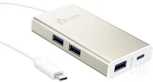 USB-C To 4-port USB 3.0 Hub J5