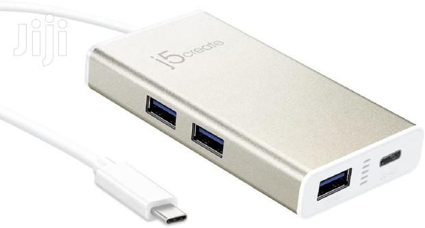 USB-C To 4-port USB 3.0 Hub J5 - thumbnail 2