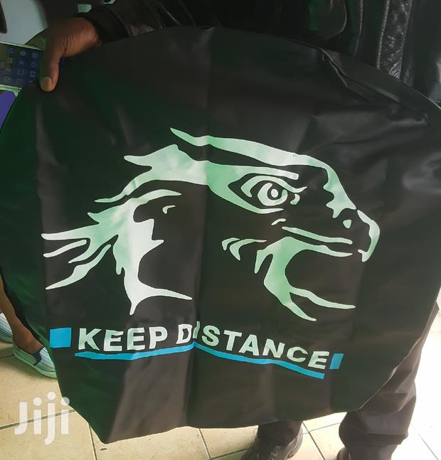 New "Keep Distance" Spare Wheel Cover, Free Delivery Wthn Cb