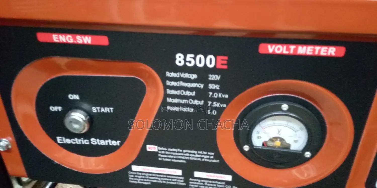 PREMIER 8.5kva Generator Keystar