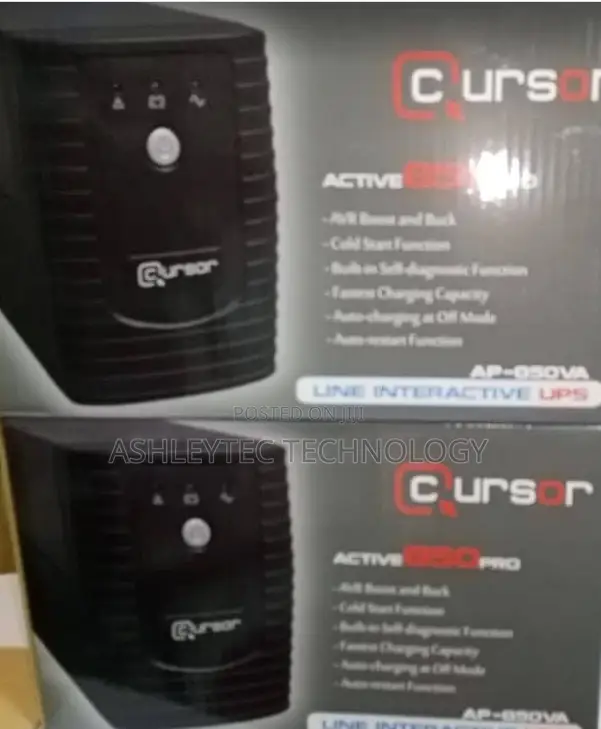 Cursor UPS 850 - Cursor ACTIVE UPS 850PRO