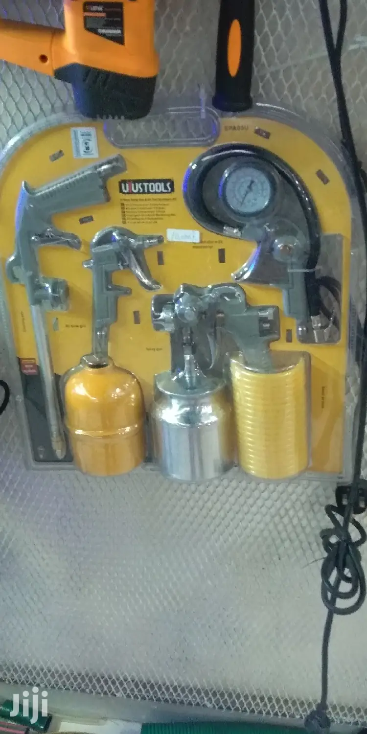 5pcs Spray Gun& Air Tool Accessory Kit