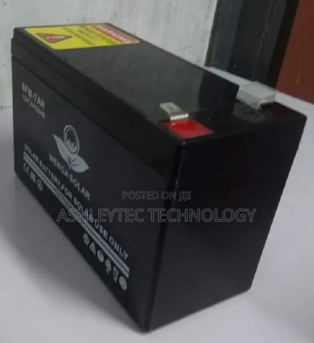 Rechargeable UPS Battery 12V - 7AH Ideal For Solar Or Access