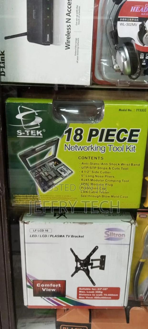 S-Tek 18pcs Networking Tool Kit