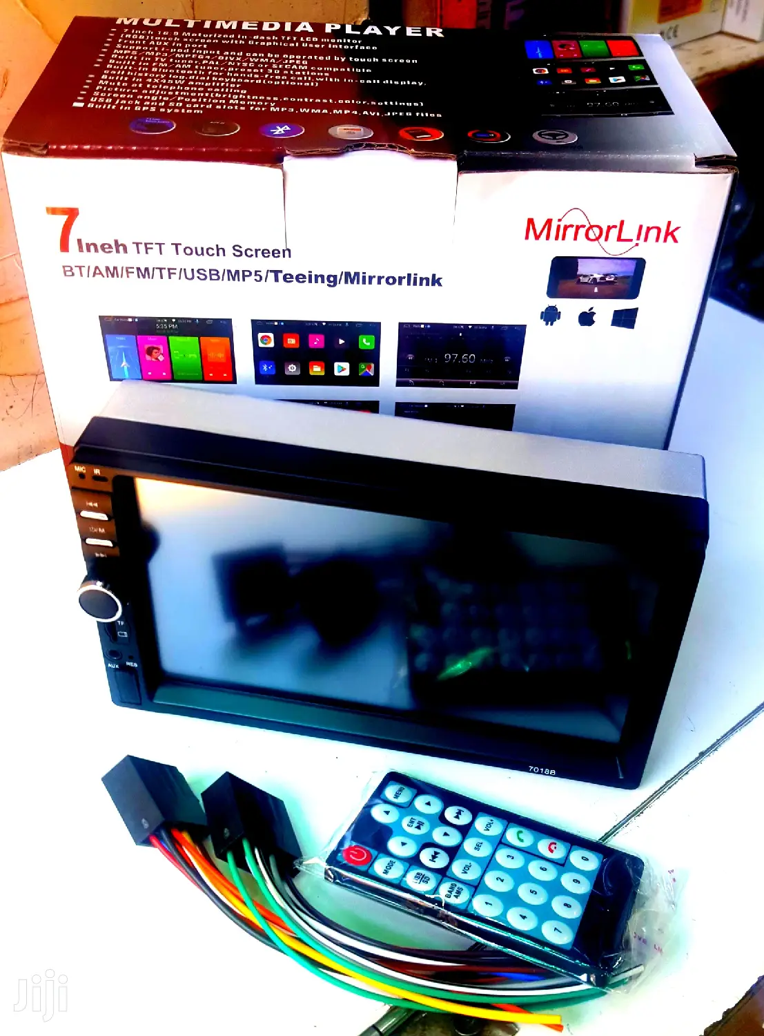 Mp5 Car Stereo System With Usb/Bluetooth/Fm Radio...