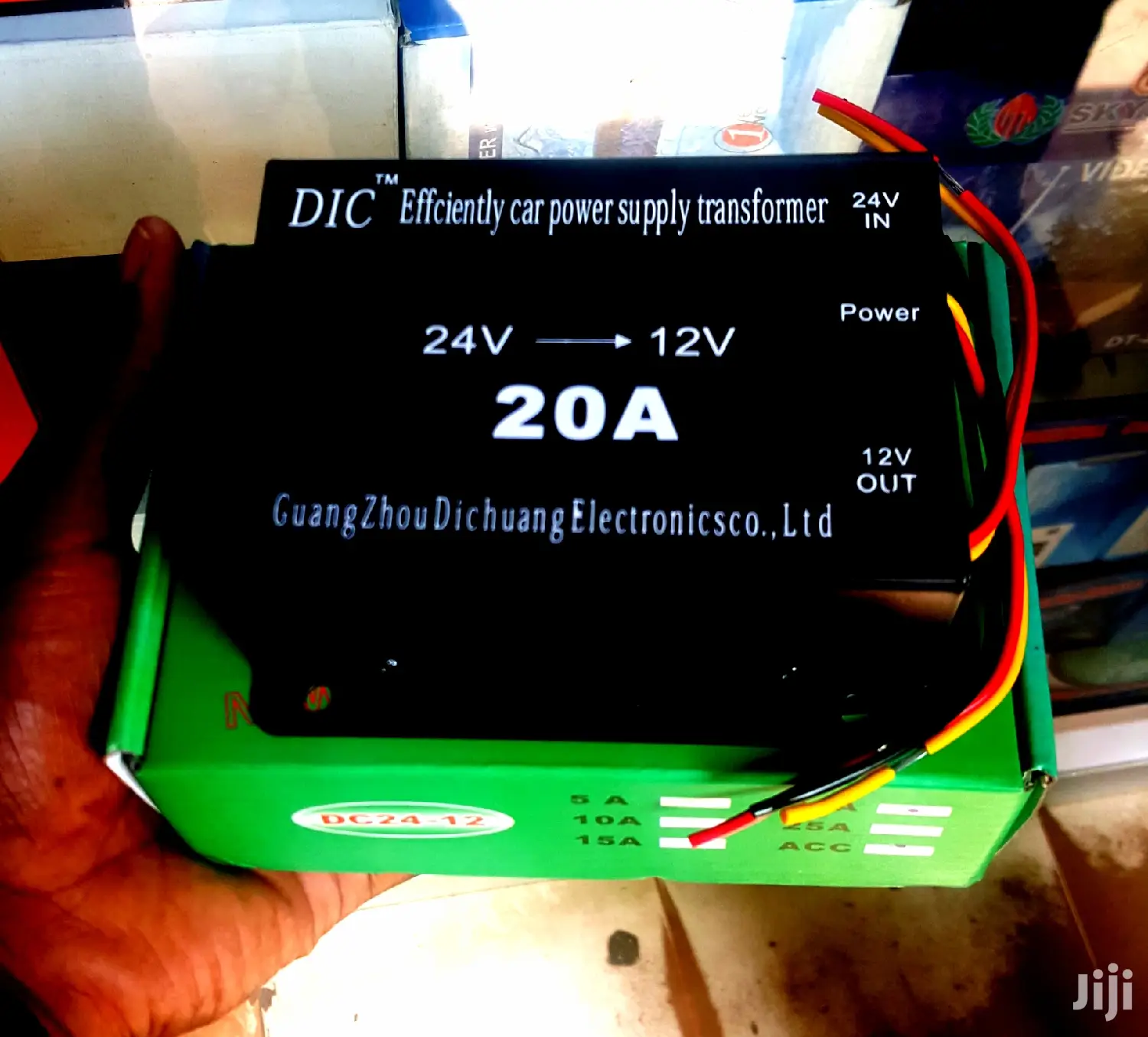 20A Converter 24v-12v, Free Delivery Within Cbd