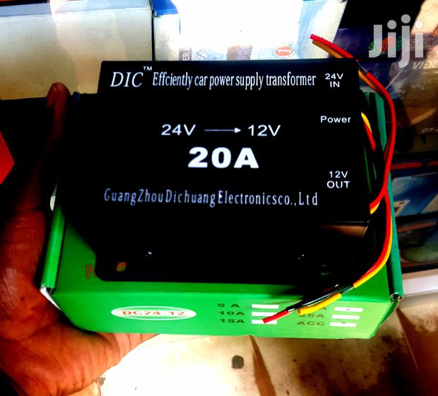 20A Converter 24v-12v, Free Delivery Within Cbd - main view