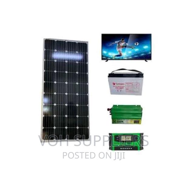Complete Solar Kit With 100w Solar Panel - main view
