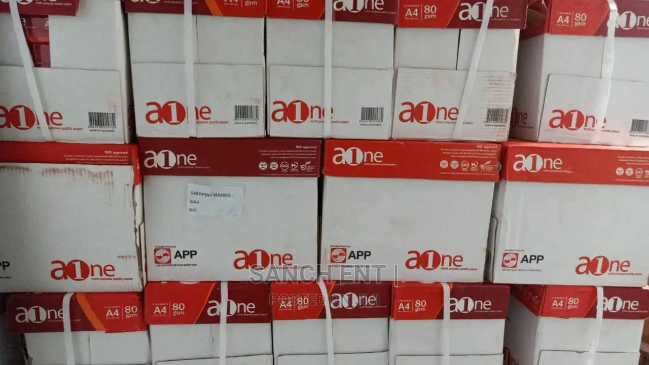 A4 Printing Papers (Paperline Aone) in Nairobi Central Stationery, Sanch Enterprises