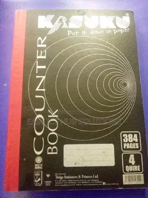 Counter Books Or Quire Books Hard Cover