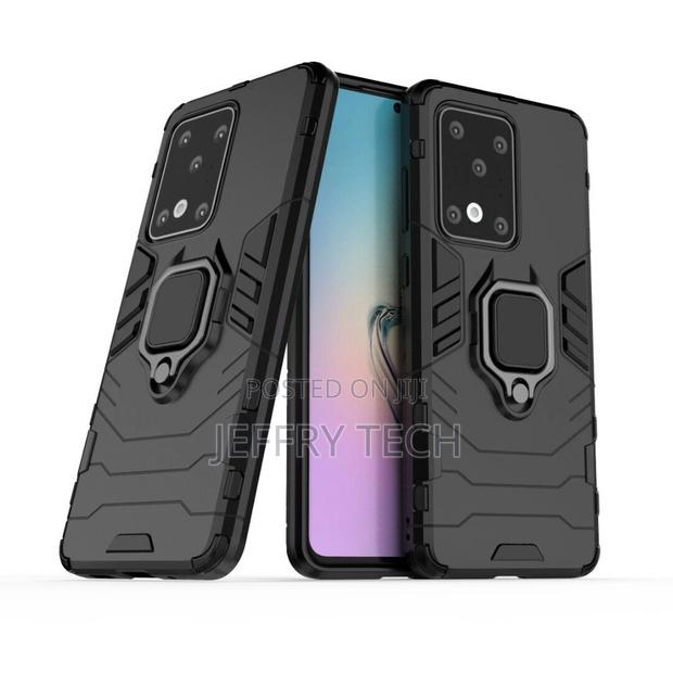 Samsung Galaxy S20+ 5G, Shockproof Rugged Grip Ring Car Hold - thumbnail 2