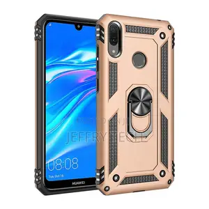 Huawei Y5 Y6 Y7 Y9 2019 Military Armor Case Magnetic Ring Ho