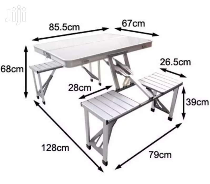 Portable Aluminum Picnic Table