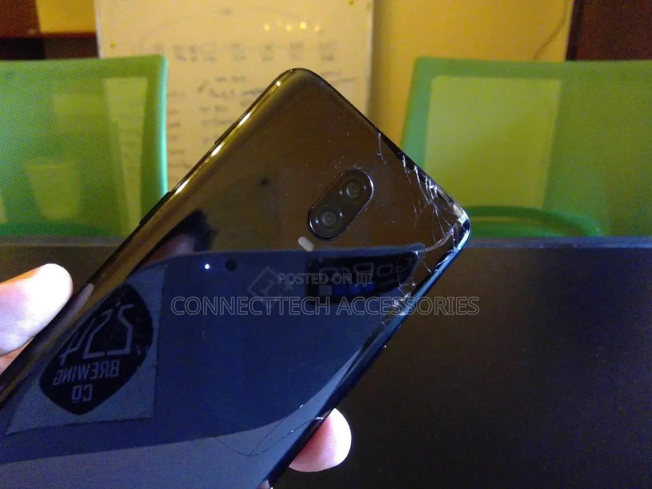 Battery Cover for One Plus 6T Rear Back Glass Cover