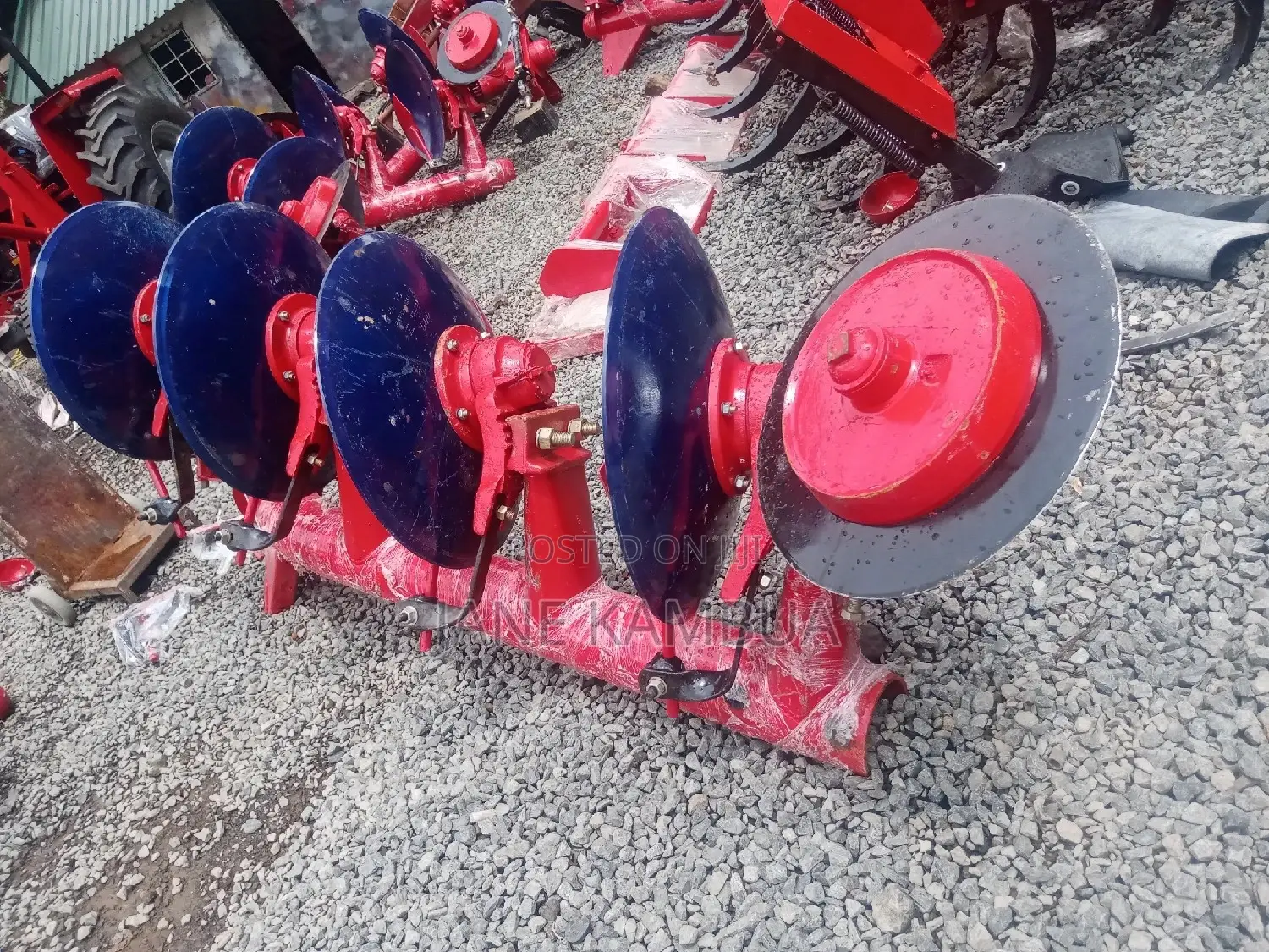 Mf 4disc Plough Brand New