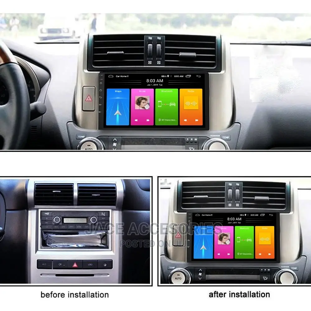 Car Android Radio 9 Inch With Free 12 Led Hd Reverse Camera