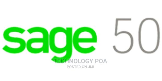 Sage 50 Accounting - main view