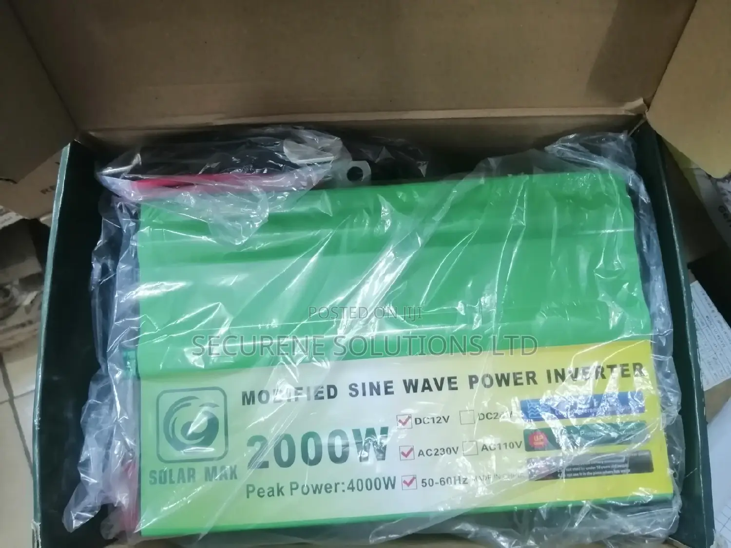Solarmax 2000w_4000 Peak Power Inverter